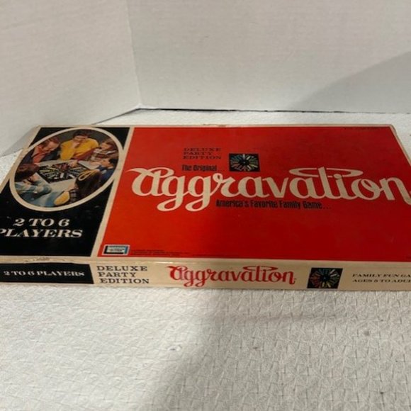 AGGRAVATION BOARD GAME VINTAGE, IN THE ORIGINAL BOX - Picture 5 of 10
